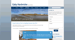 Desktop Screenshot of gabyhardwicke.co.uk